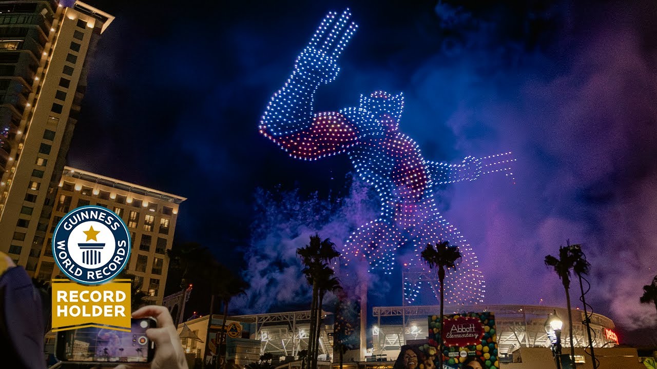 Deadpool And Wolverine Drone Show is the Largest in America (2,400 drones) | Sky Elements