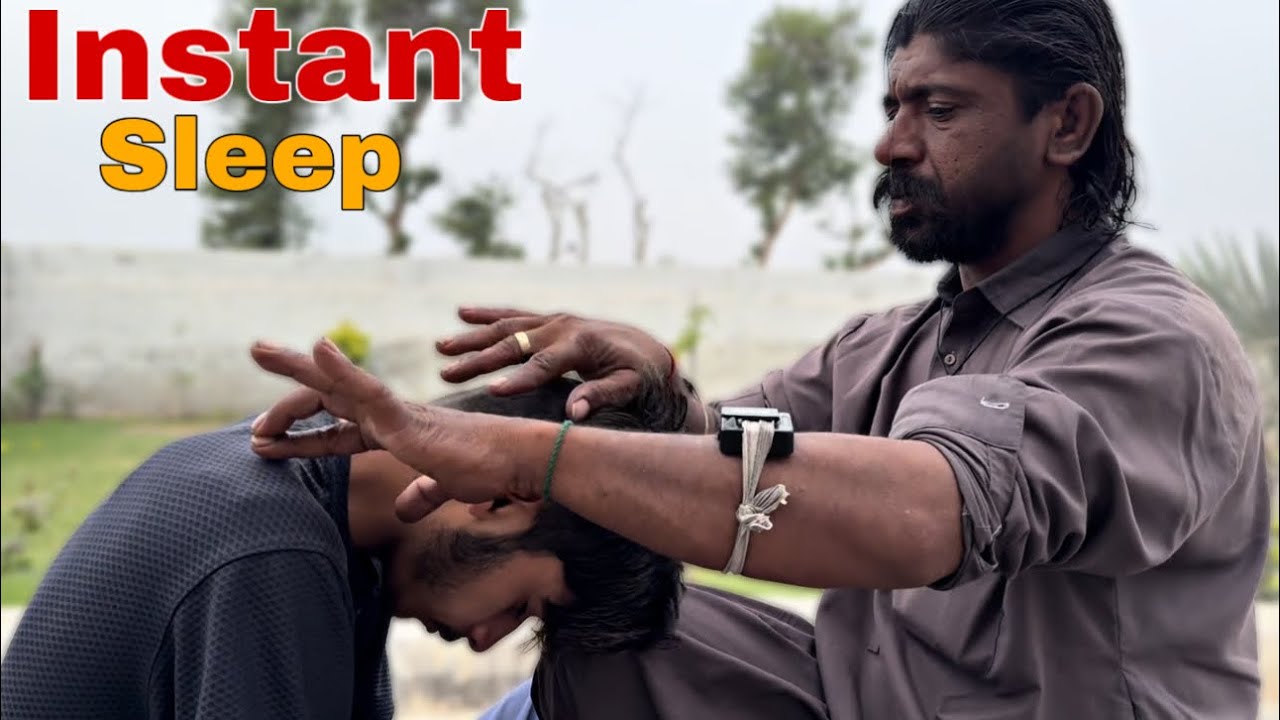 World&rsquo;s Most Relaxing Head Massage 😍 Instant Sleep #bengalibaba 