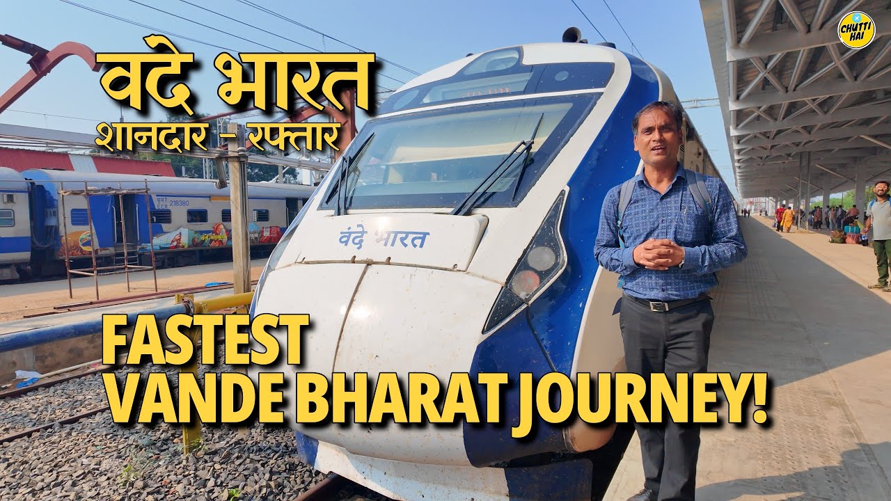 Vande Bharat Express 22304 Gaya to Howrah | FULL JOURNEY VLOG & Review of India's FASTEST Train