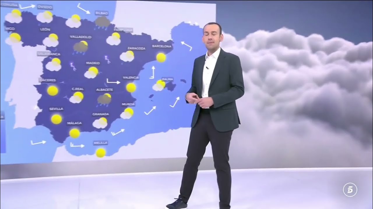 El Tiempo en España con Eduardo Abión (Telecinco) - 02/06/2025