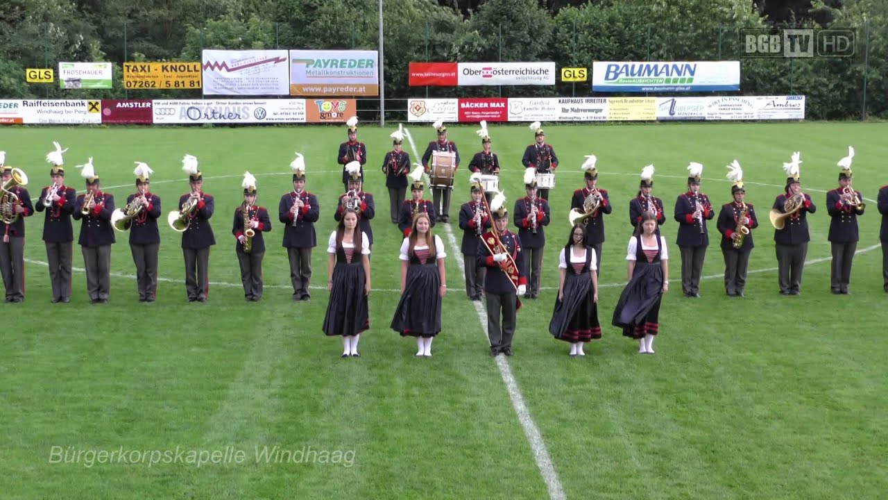 Marschwertung 2015 Bürgerkorpskapelle Windhaag