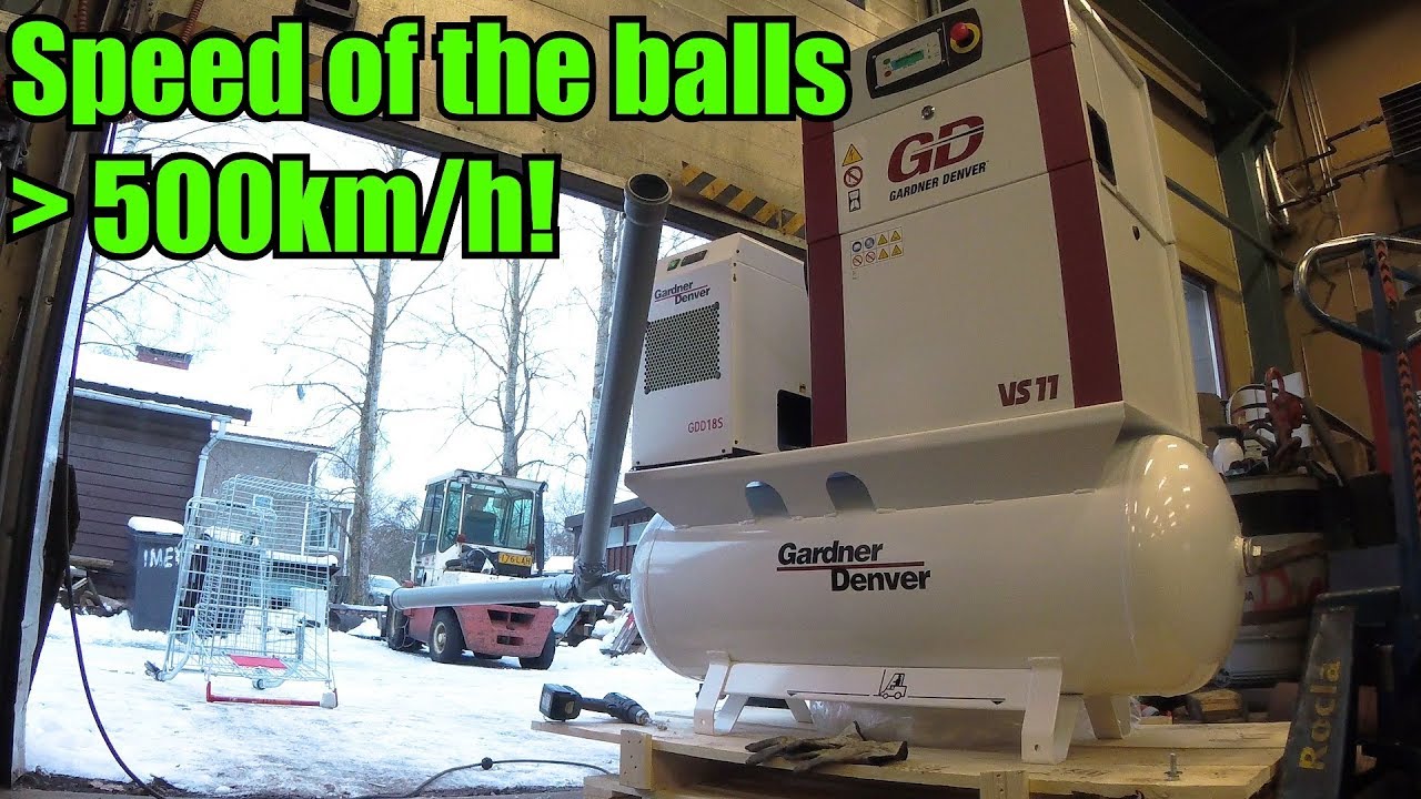 Giant Fully Automatic High Speed Tennisball Gun