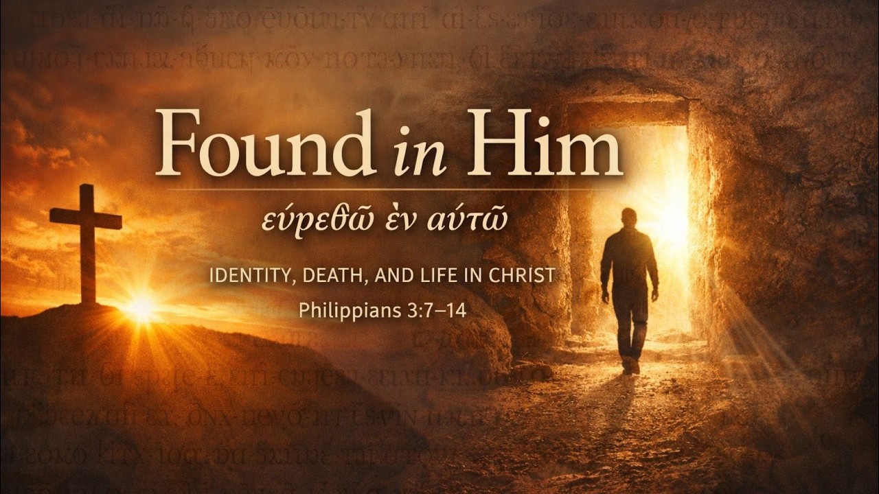 Found in Him: Identity, Death and Life in Christ