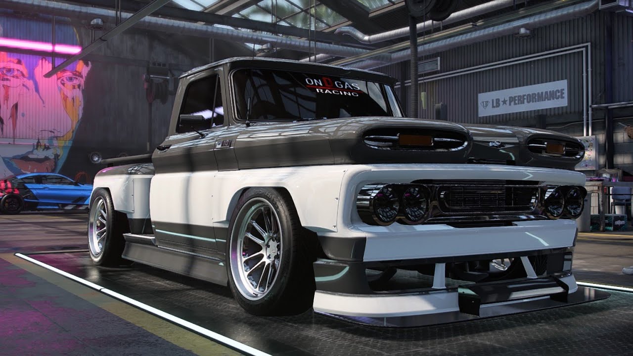 Need for Speed Heat: Chevrolet C10 Stepside Pickup Gameplay and Customization 