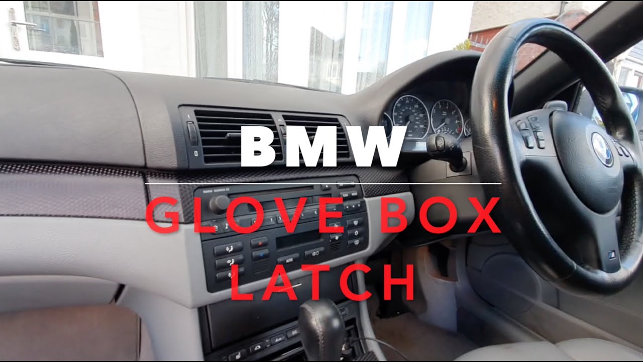 BMW E46 E39 3 Series Glove Box Latch