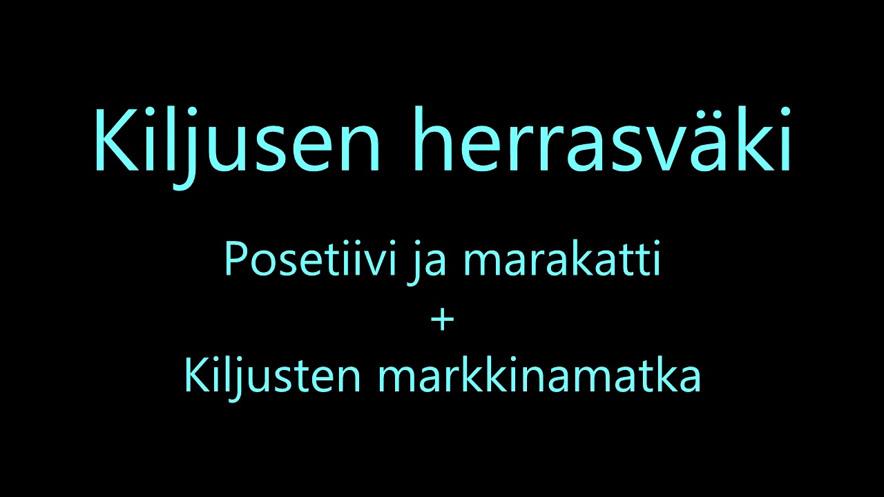 Kiljusen herrasväki 5