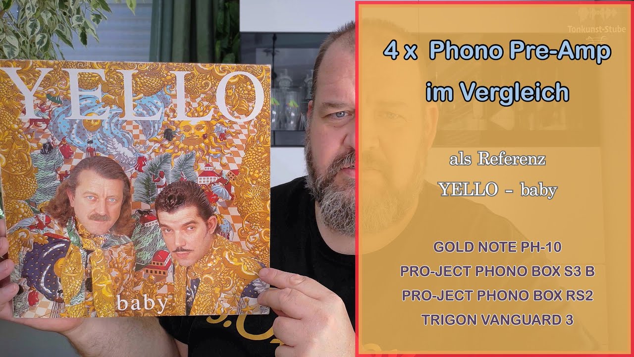 4 x Phono Pre-Amp im Test & Vergleich - Gold Note PH-10, Pro-Ject S3 B & RS2, Trigon Vanguard 3