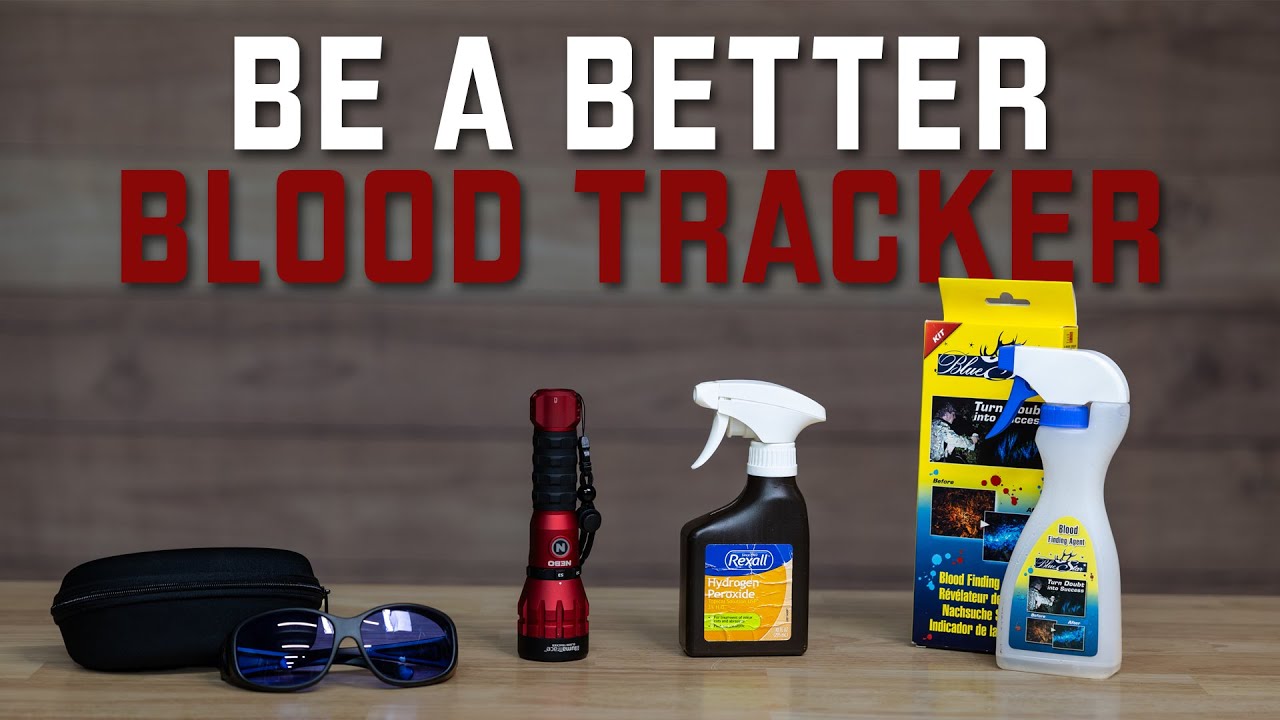 Tools to make you a better blood tracker (Works for COLOR BLIND people.)
