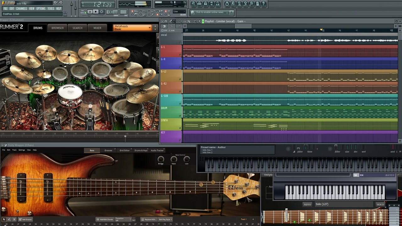 Rammstein - Zick Zack  (VST Cover : FL Studio)
