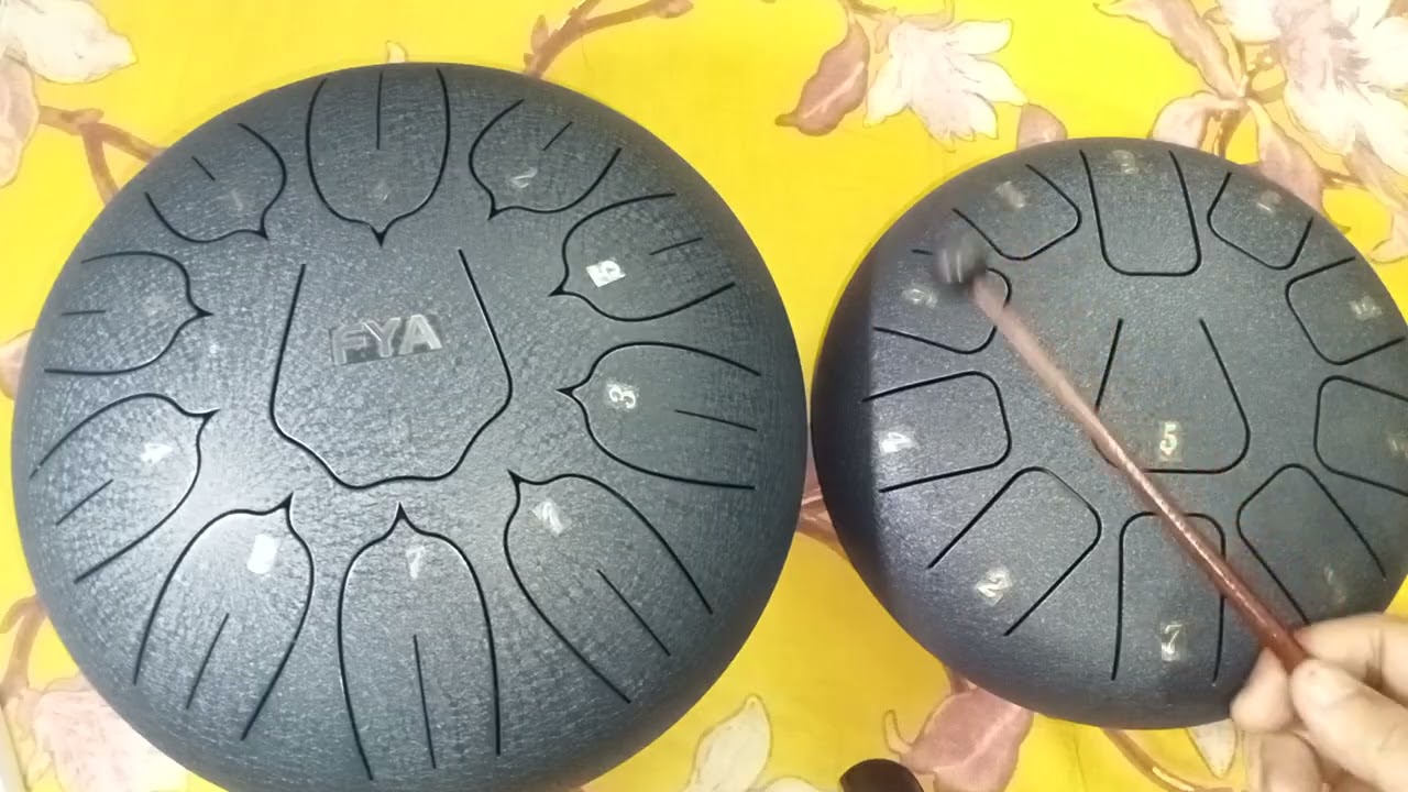 Dekho aloy alo akash- steel tongue drum cover 