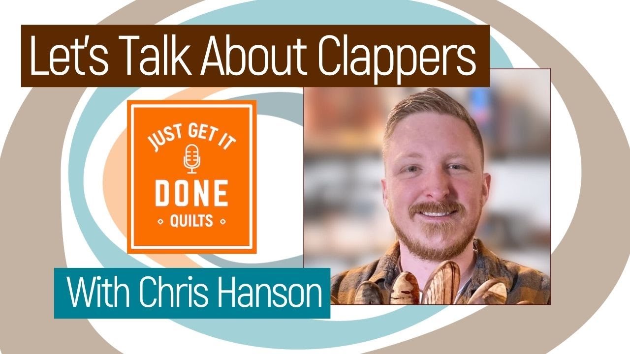 🧵🌸 LET'S TALK ABOUT Clappers with Chris Hanson of American Modern Vintage - KAREN’S QUILT CIRCLE