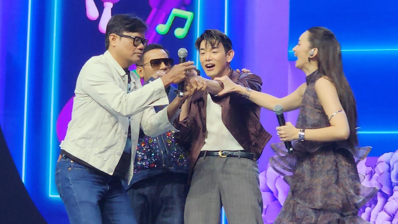 OPPA KOREA NYANYI DANGDUT! Eric Nam Diajarin Joget Soleh Solihun & Judika di Idol XIV!