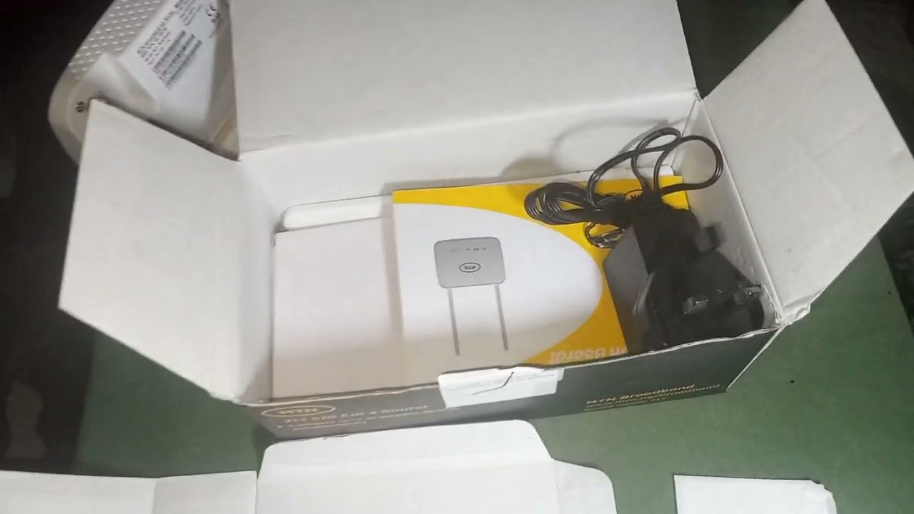 Unboxing the New MTN ZLT S20 Router 😝😝