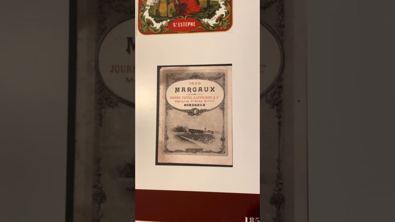Old Bordeaux Wine Labels &mdash; Which One Do You Recognize? 🍷📜🧐