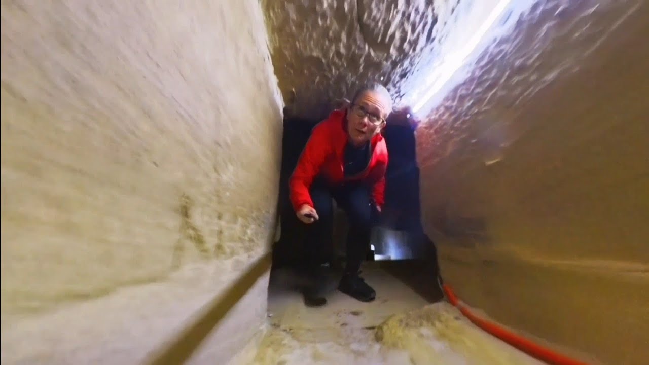 Exploring inside the pyramids of Egypt