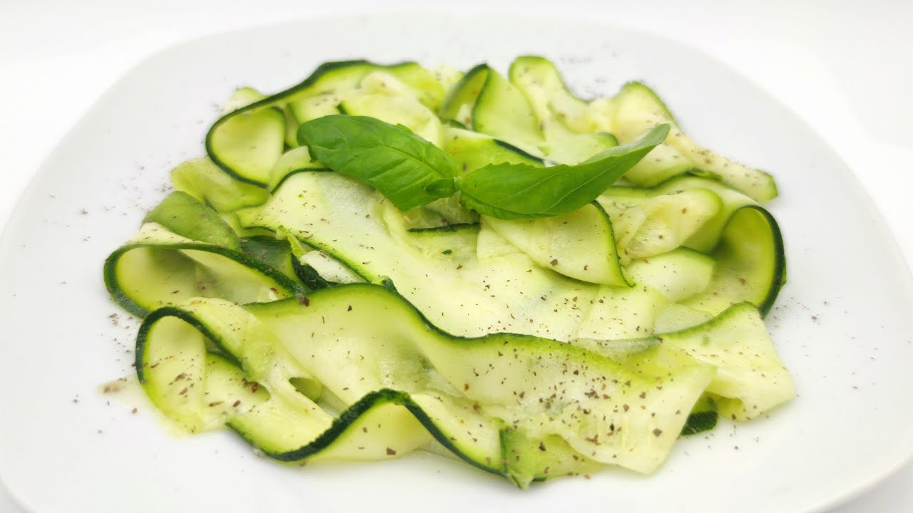 carpaccio di zucchine