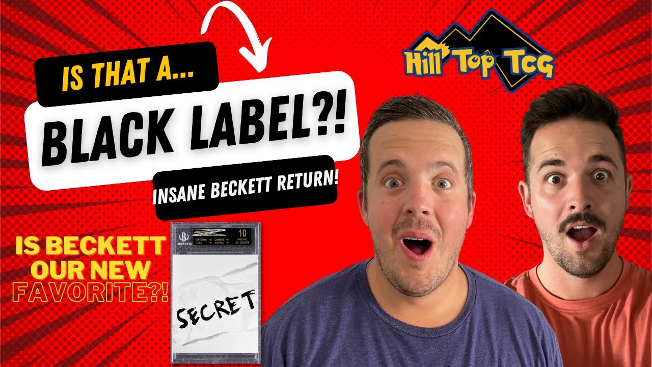 Insane Beckett Return! Will We Get A Black Label?!