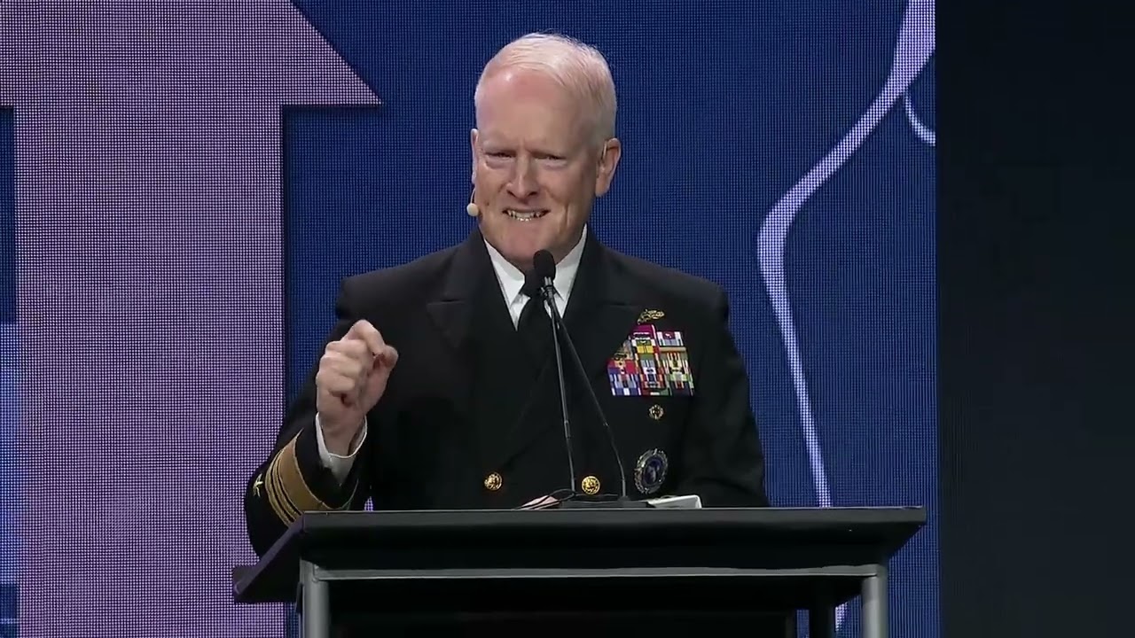 2025 GEOINT Symposium: Day 3 - Keynote: Vice Admiral Frank Whitworth
