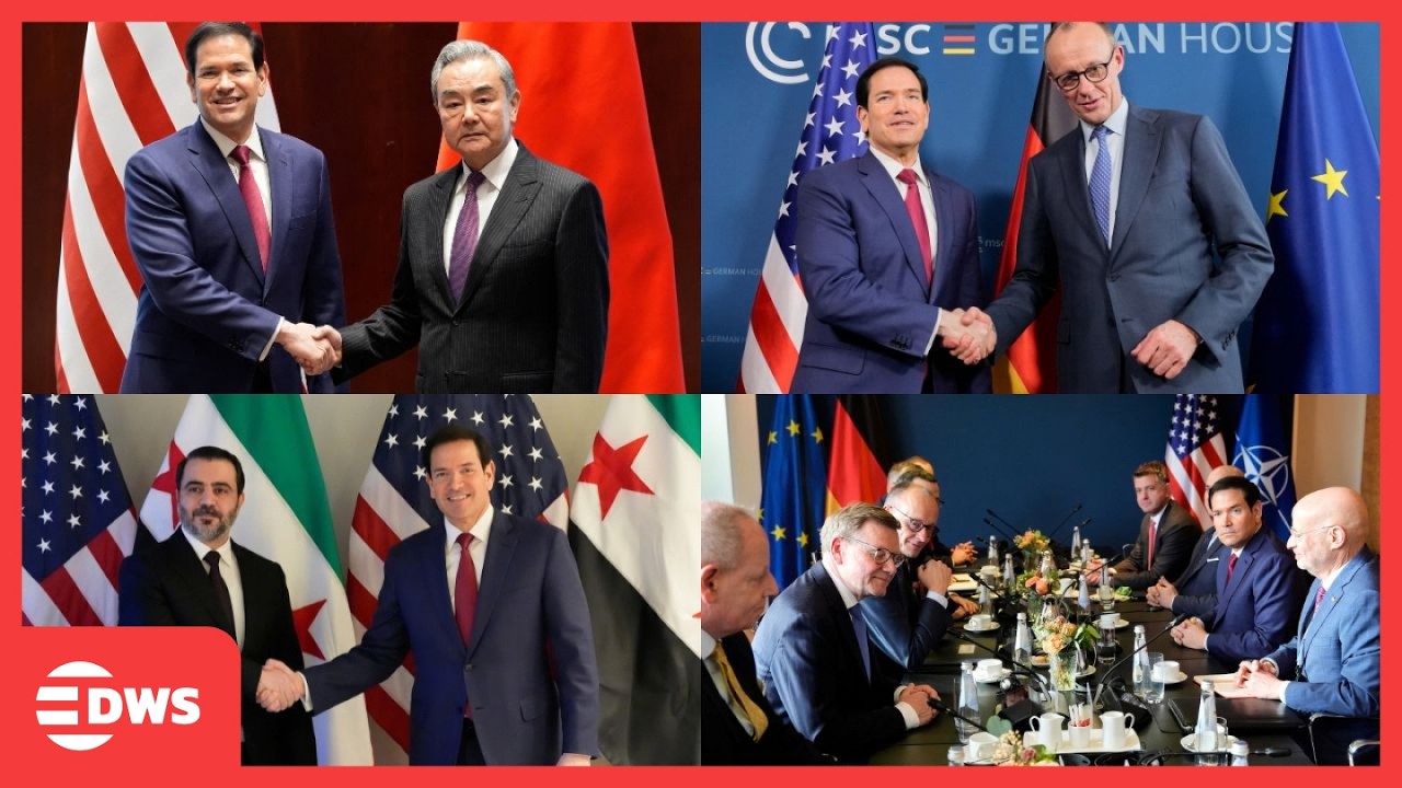 ALL MEETINGS: Rubio Meets China, Syria, Germany in High-Stakes Munich Diplomacy Push | AC1B