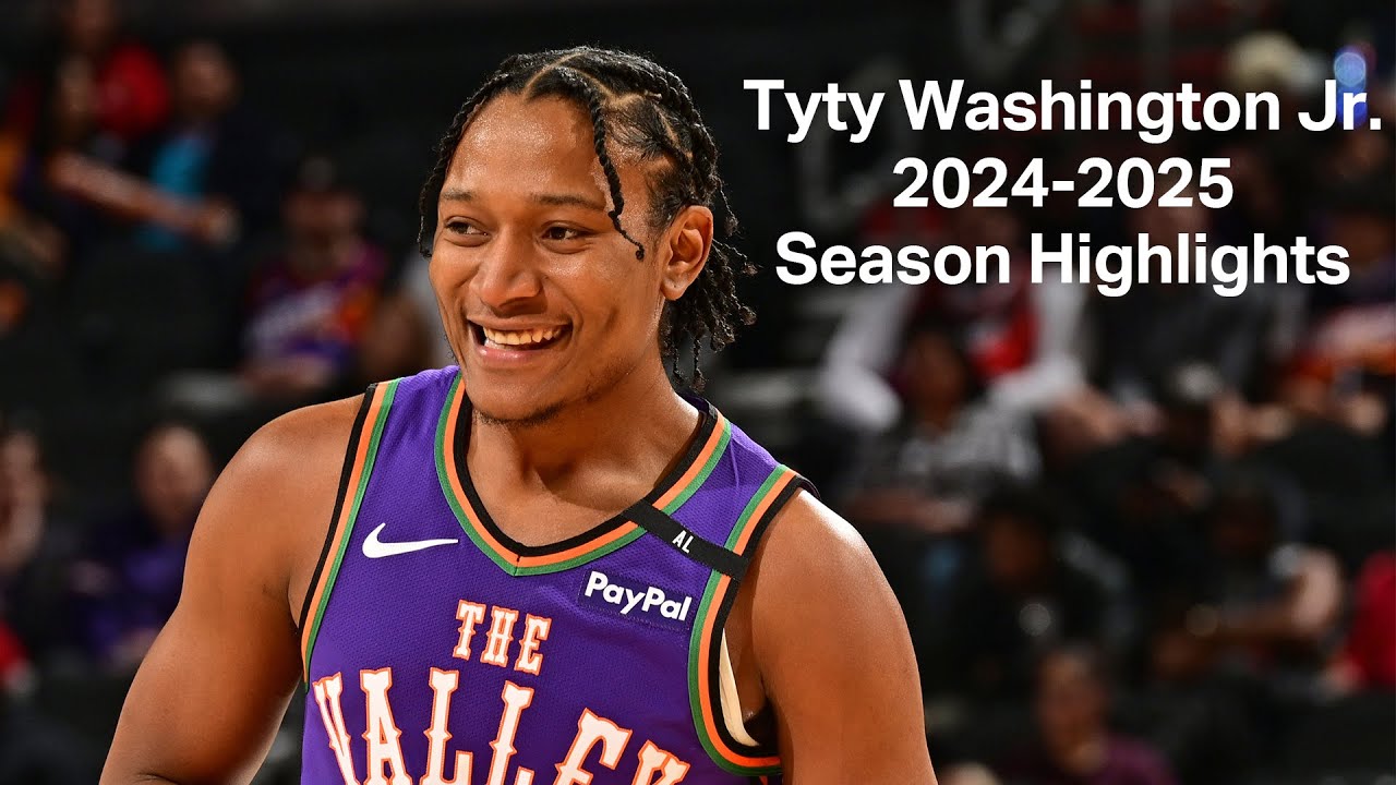 Tyty Washington Jr. 2024-2025 Season Highlights and Best Plays | Phoenix Suns