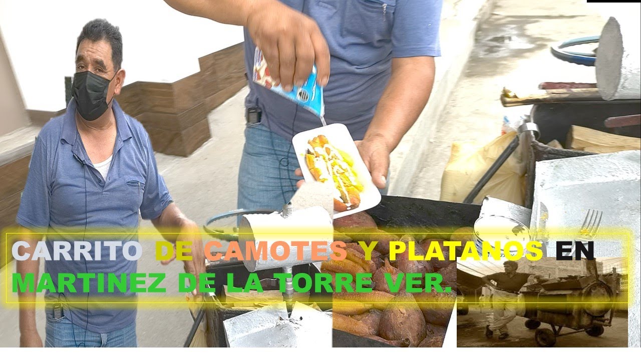 ¿SABES COMO SE PREPARAN LOS DELICIOSOS CAMOTES Y PLATANOS ASADOS? AQUI TE LO MOSTRAMOS.