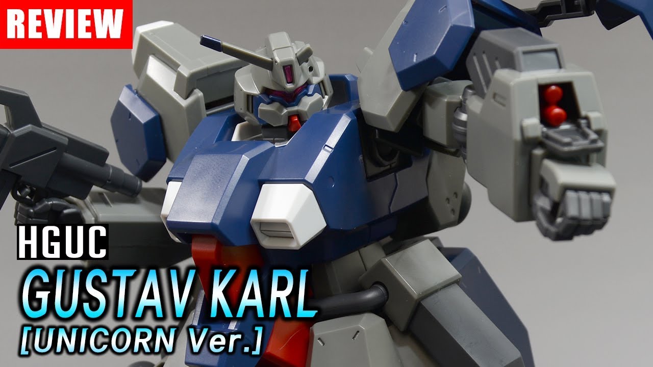 [REVIEW] HGUC 1/144 구스타프 칼 [유니콘 버전] / Gustav Karl [Unicorn Ver.]