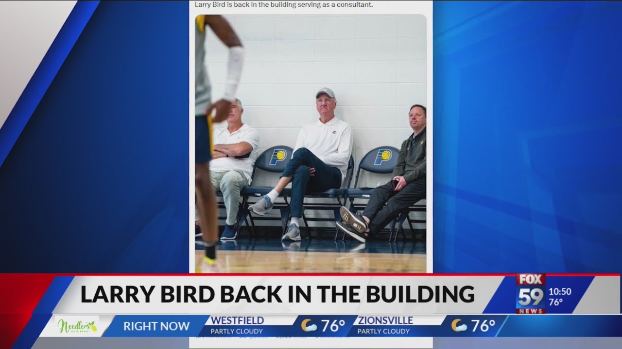 Larry Bird working with Indiana Pacers again as consultant