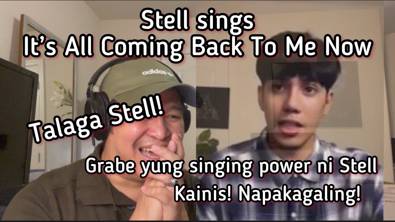 Stell sings It’s All Coming Back to Me Now - Celine Dion | reaction Video