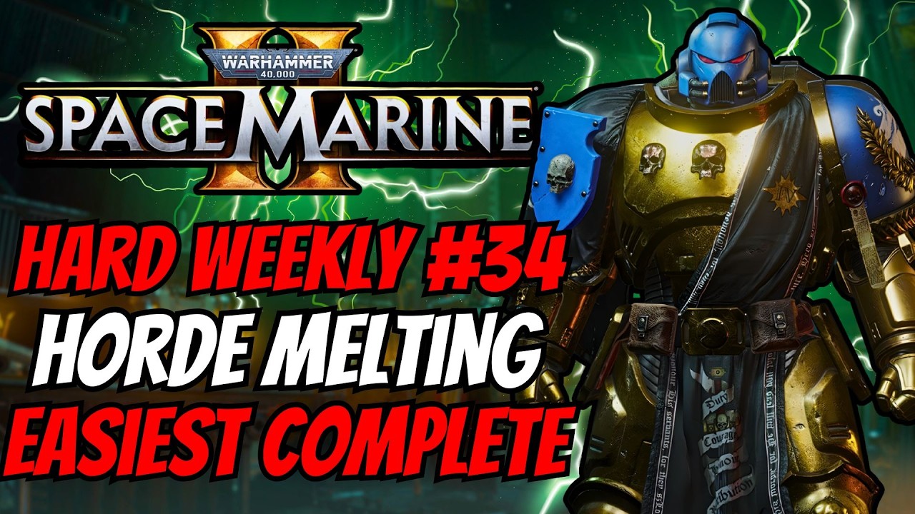 EASIEST Class and Build to Completely Melt Bosses and Hordes in Hard Weekly #34  - Space Marine 2