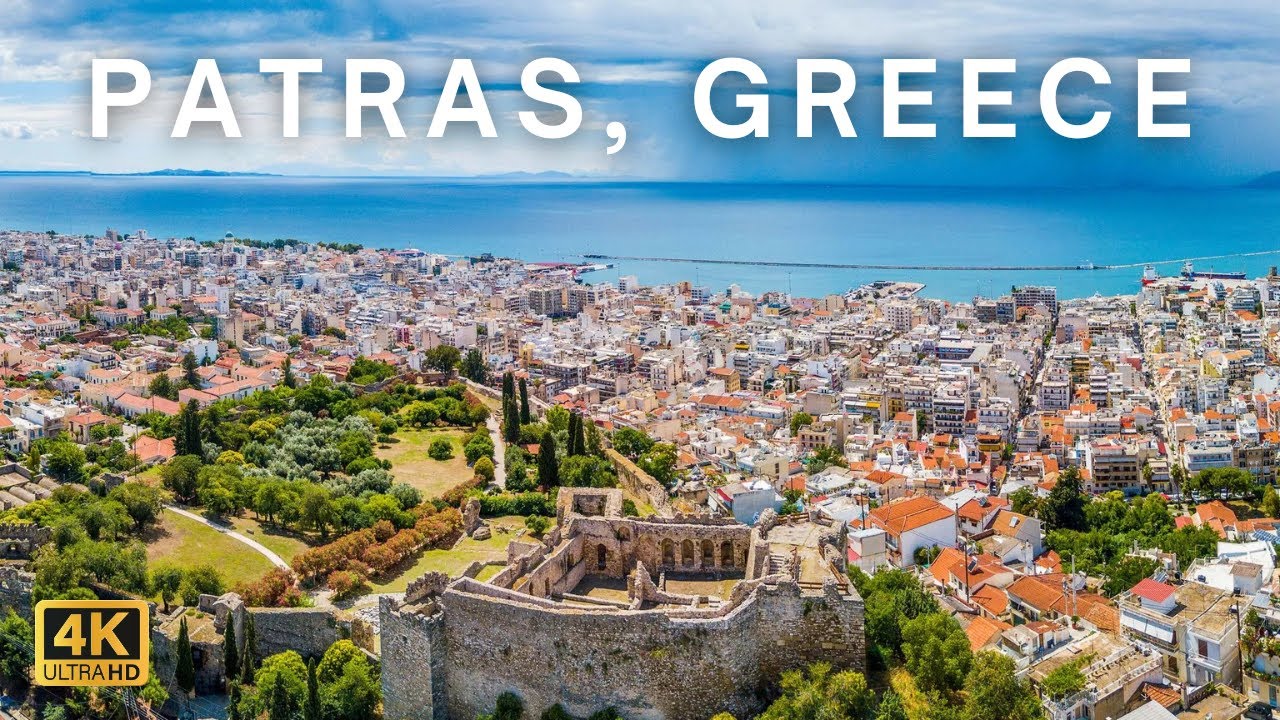 Patras, Greece 🇬🇷 in 4K ULTRA HD | Top Places To Travel | Video by Drone