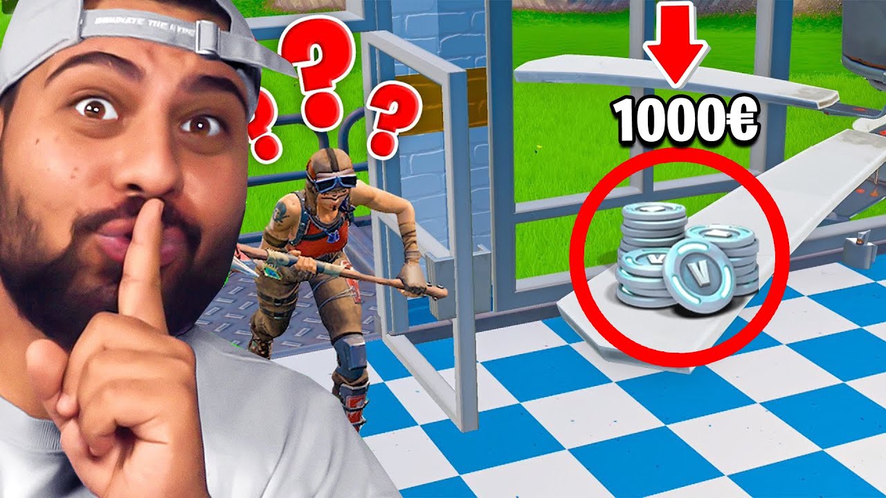 1000€ wenn du das OBJEKT findest in Fortnite!