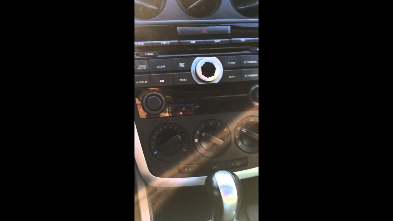 MAZDA CX7 2006 CLOCK SETTING