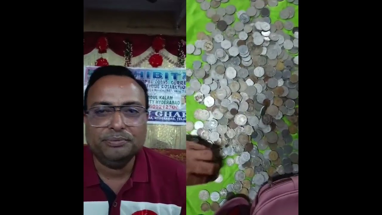 Apj Abdul Kalam society ke janib se coins exhibition ba muqaam essra hospital k rooh ba rooh 