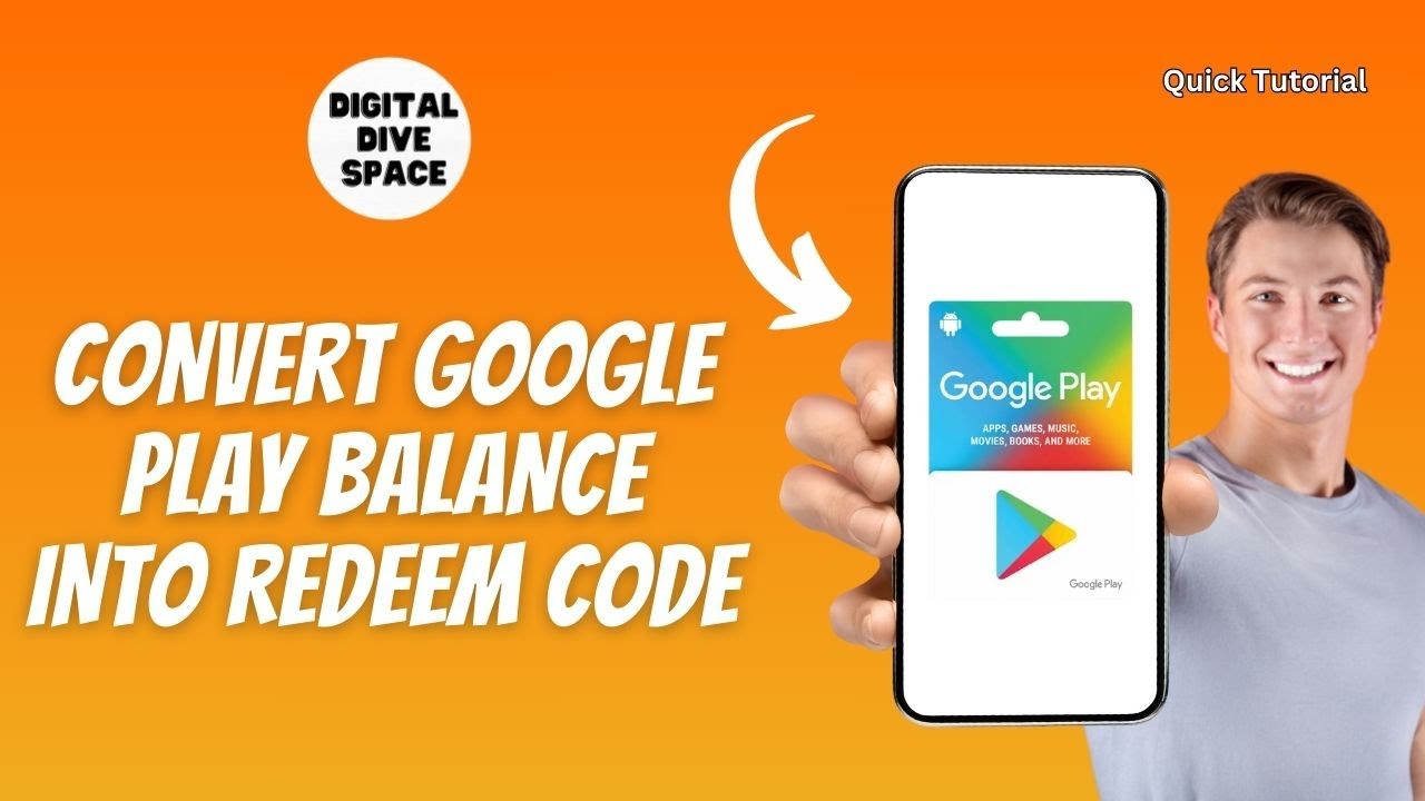 How to Convert Google Play Balance Into Redeem Code