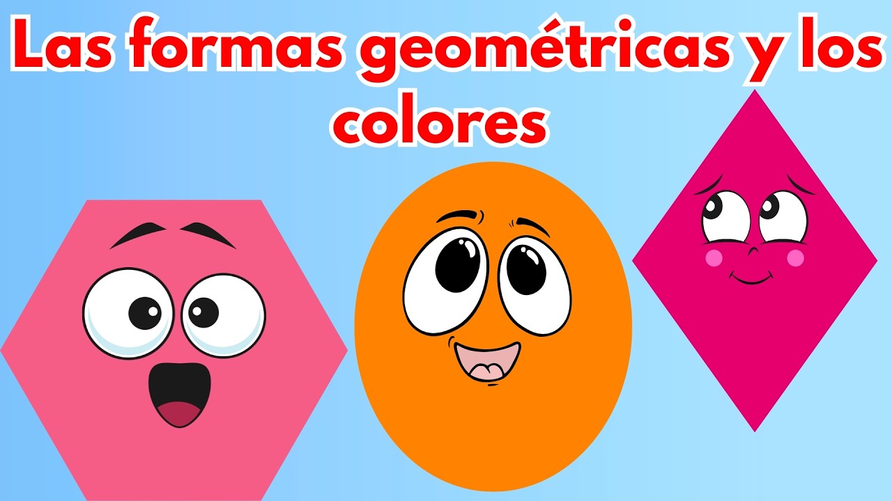 Figuras geométricas y colores en español para niños Live🔴