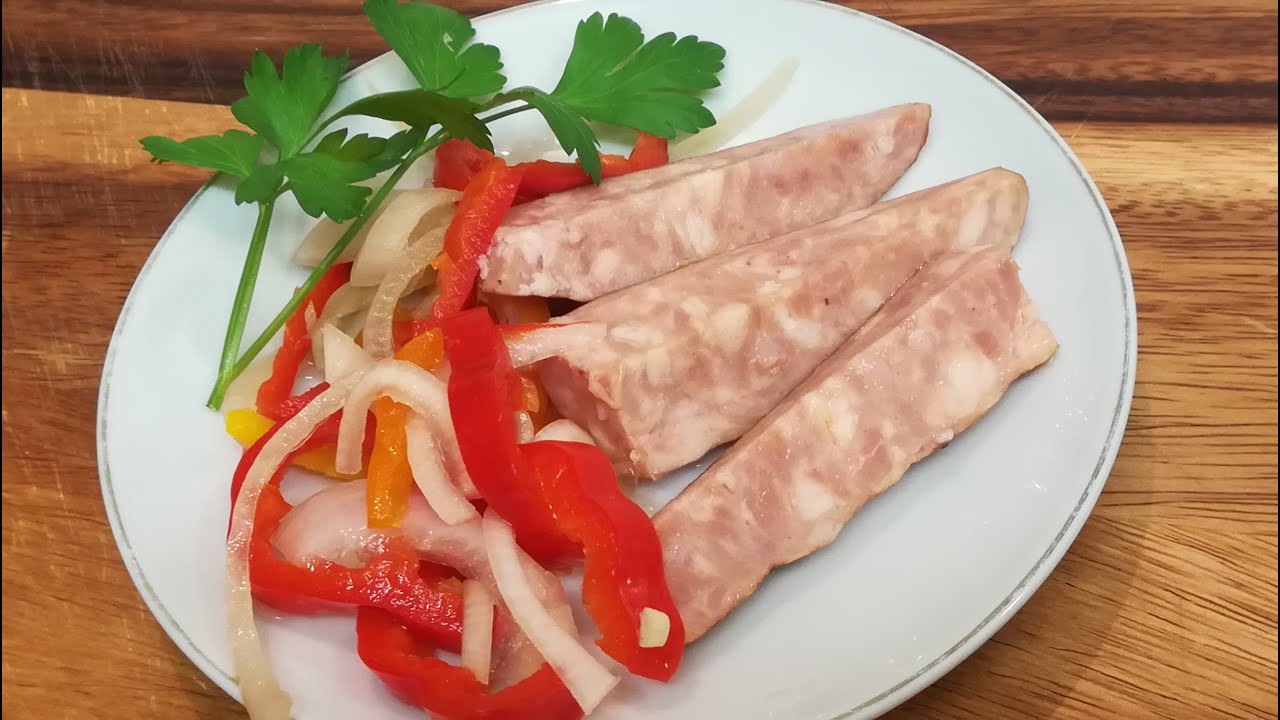 Kiełbasa w zalewie octowej.