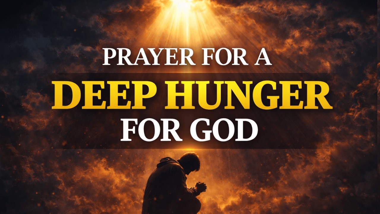 PRAYER FOR DEEPER HUNGER FOR GOD -  PASTOR MORRIS MUREITHI