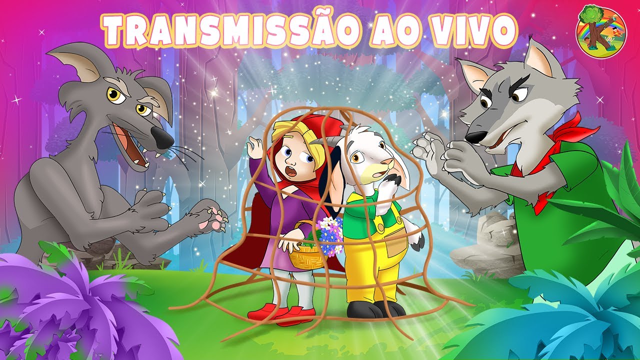 Fuja, Os Lobos Estão Chegando! 🐺 🐺 Contos De Fadas 🔴 LIVE | KONDOSAN