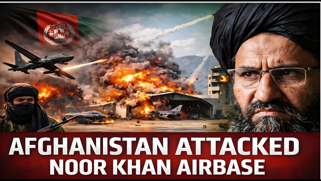अफगानिस्तान का पाकिस्तान पर बड़ा हमला! Noor Khan Airbase Strike | Afghanistan vs Pakistan 2026