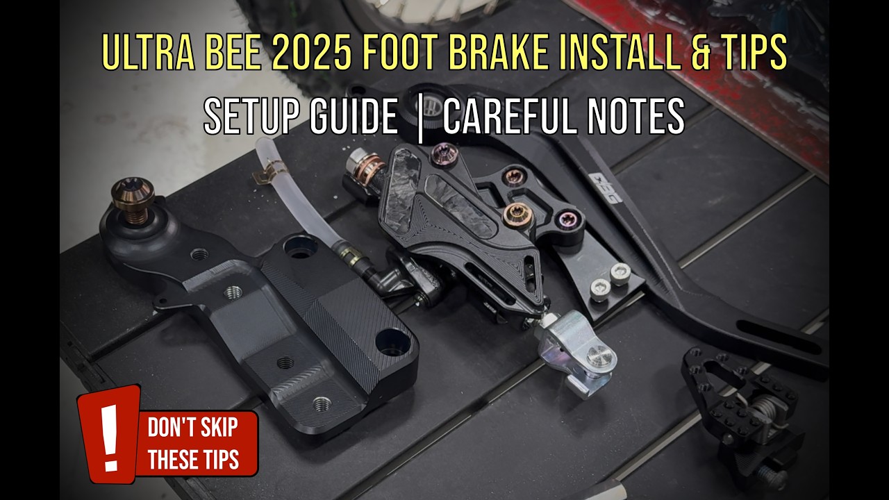 Surron Ultra Bee Foot Brake Kit Install: Step-by-Step Guide & Pro Tips
