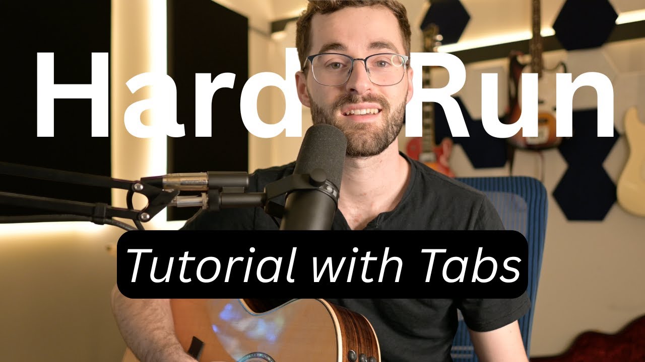 Hard Run | Zach Brown | Guitar Tutorial w/ Tabs! (Intro and Verse Riff)