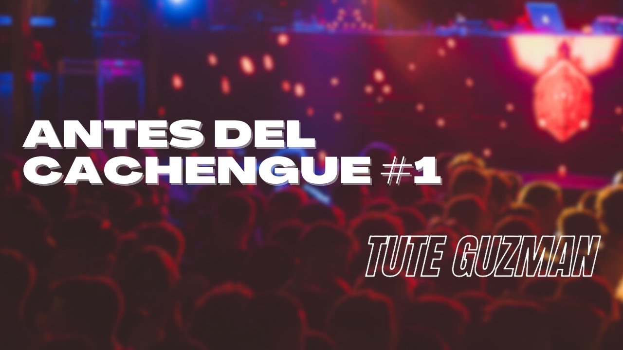 ANTES DEL CACHENGUE? - Warm Up Live Set (House, Nu Disco, Techengue, Pop) @tuteguzman