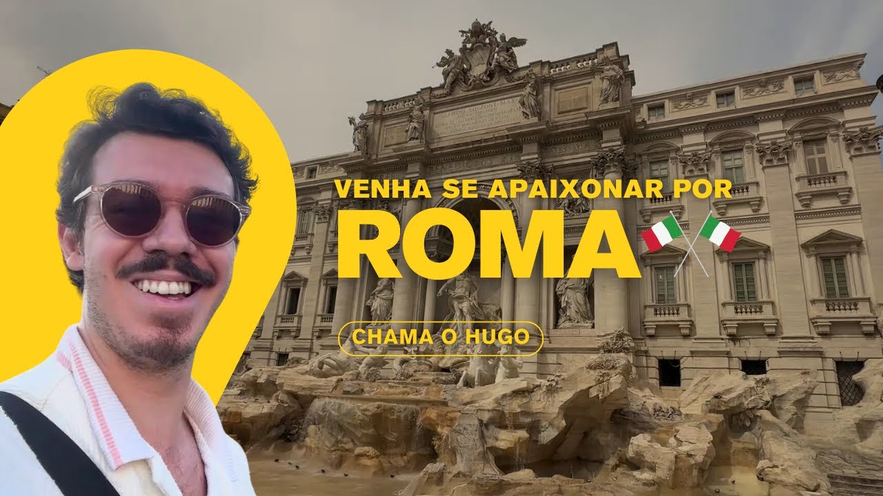 Venha se apaixonar por ROMA! Coliseu, Fontana di Trevi, Museu do Vaticano e muito mais!