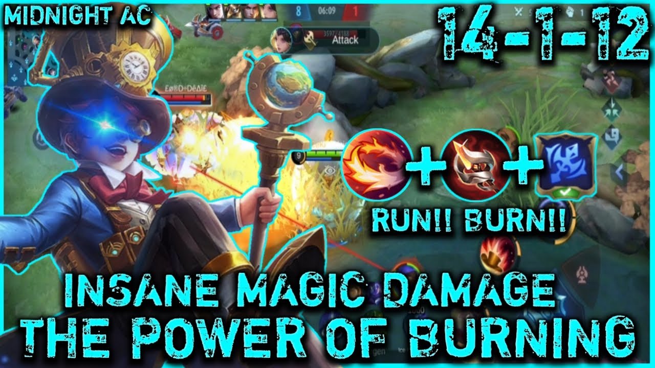 THE POWER OF BURNING 14-1-12 | HARLEY GAMEPLAY 2021 | HARLEY BESTBUILD 2021 | MIDNIGHT AC