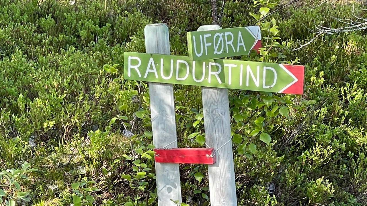 Raudurtinden på Tjeldøya (554 moh)