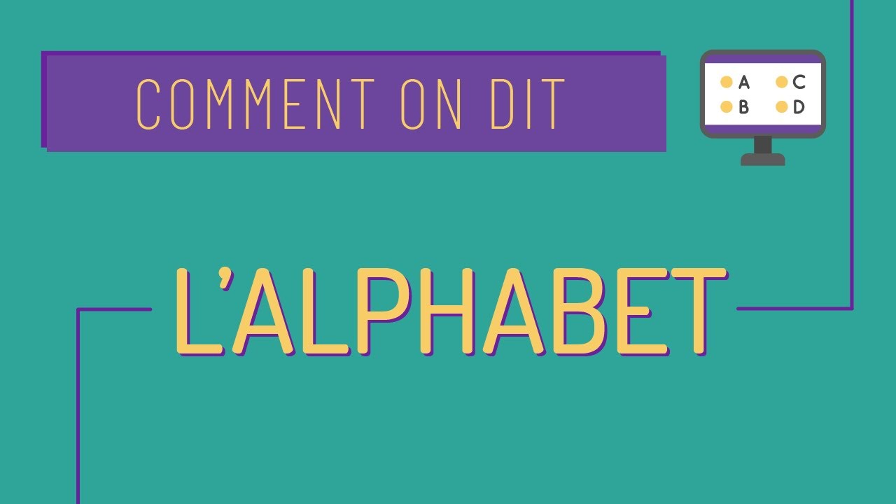 Comment on dit #17 : épeler avec l'alphabet en français 🅰️ 🅱️