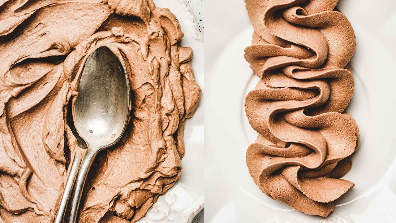 Cr&egrave;me Chantilly Mascarpone Chocolat- Recette Facile pour fourrer & d&eacute;corer les g&acirc;teaux Sweetly Cakes