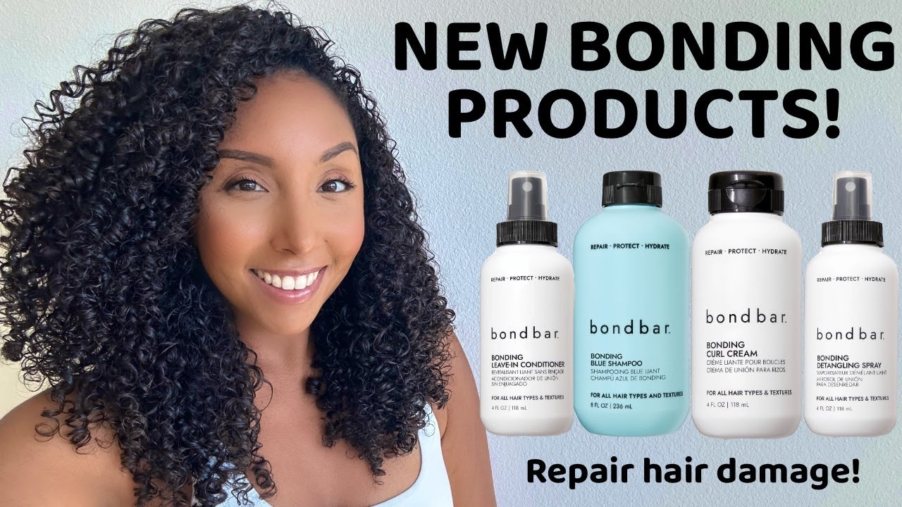NEW bondbar Products to REPAIR Damaged hair! | BiancaReneeToday