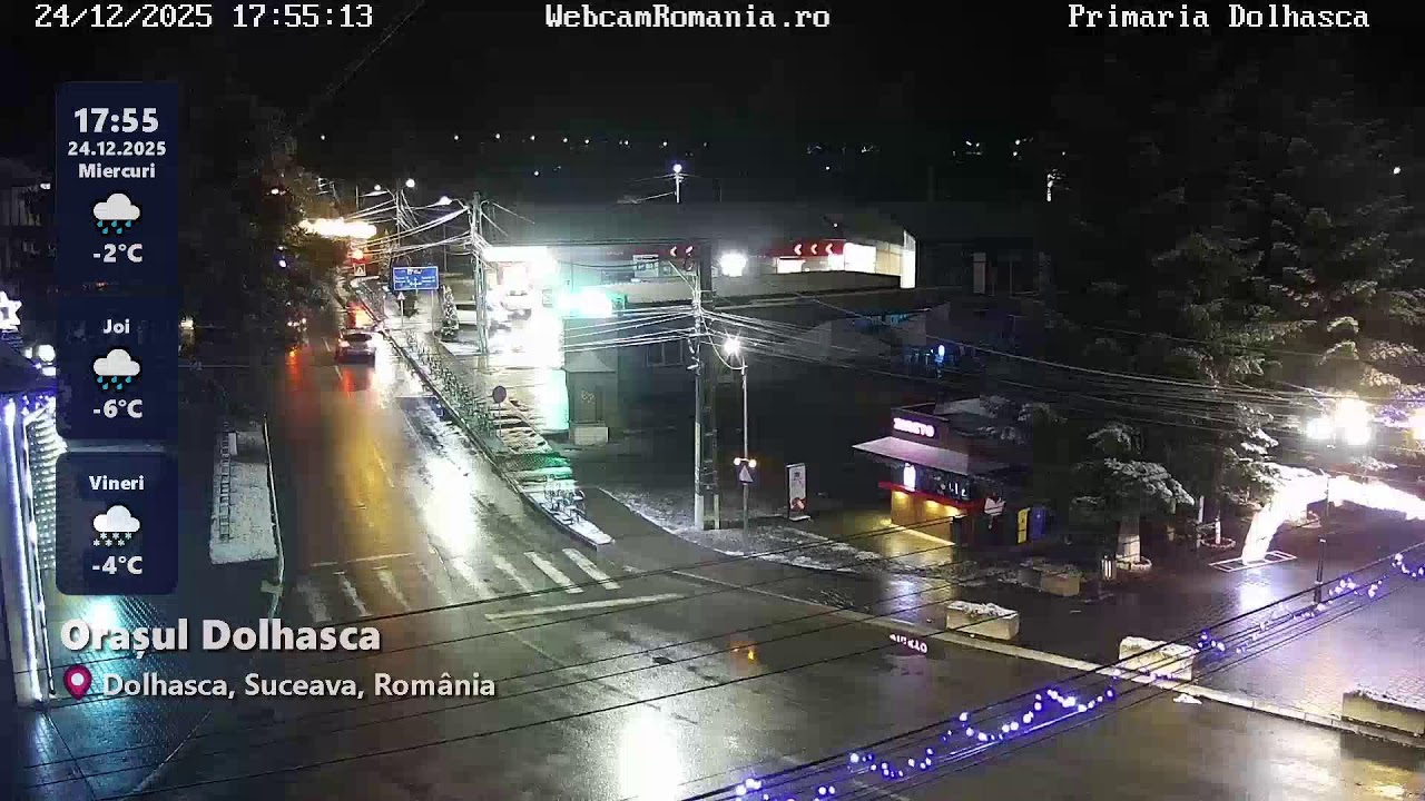 Suceava LIVE 🔴 WebcamRomania.ro | 2025-12-24 Partea 3
