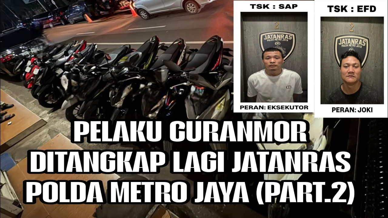 PELAKU CURANMOR DITANGKAP LAGI JATANRAS POLDA METRO JAYA (PART.2)
